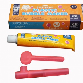 Magic Bubble Glue Plastic Balloon Toy - Elastic Blow Balloon in Tube