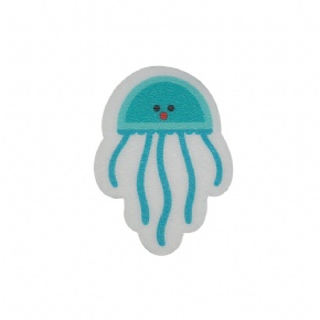 Eco-Friendly Non Slip Safety Bathtub Stickers - Fun Cartoon Shapes for Kids Bathroom